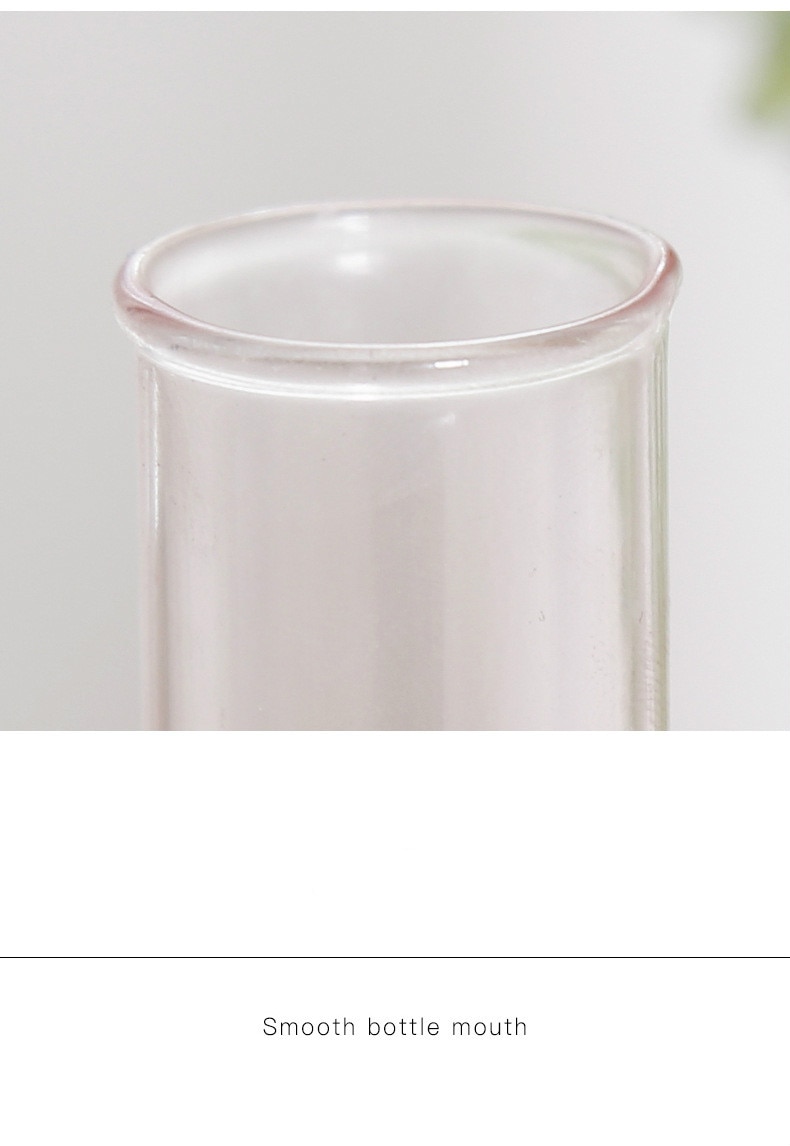 Pillar Shaped Glass Candle Holder Pillar Shaped Glass Candle Holder